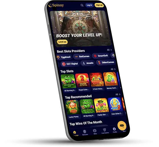 Descarga e instala Spinay Casino en tu teléfono